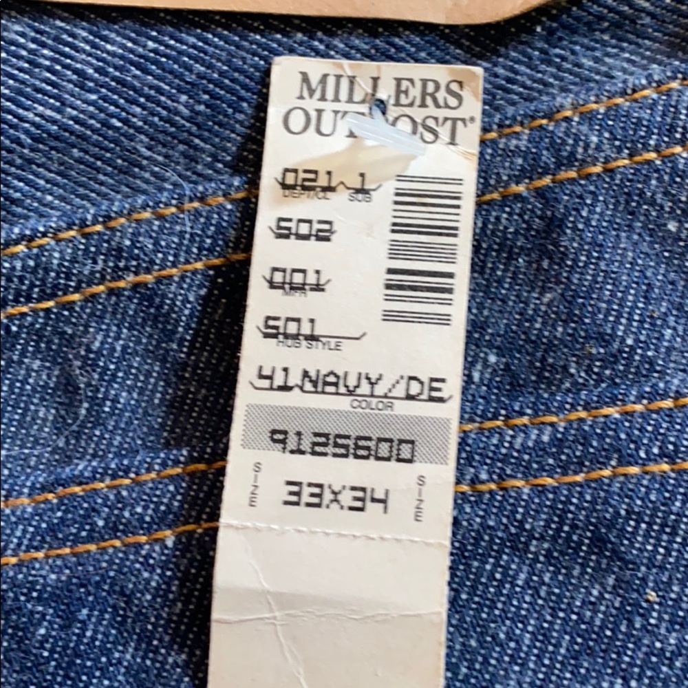 NWT Vintage 501s shrink to fit - Picture 3 of 4